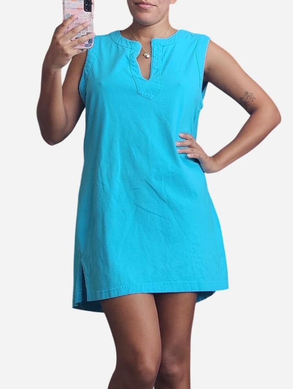 Vintage Cotton Shift Dress